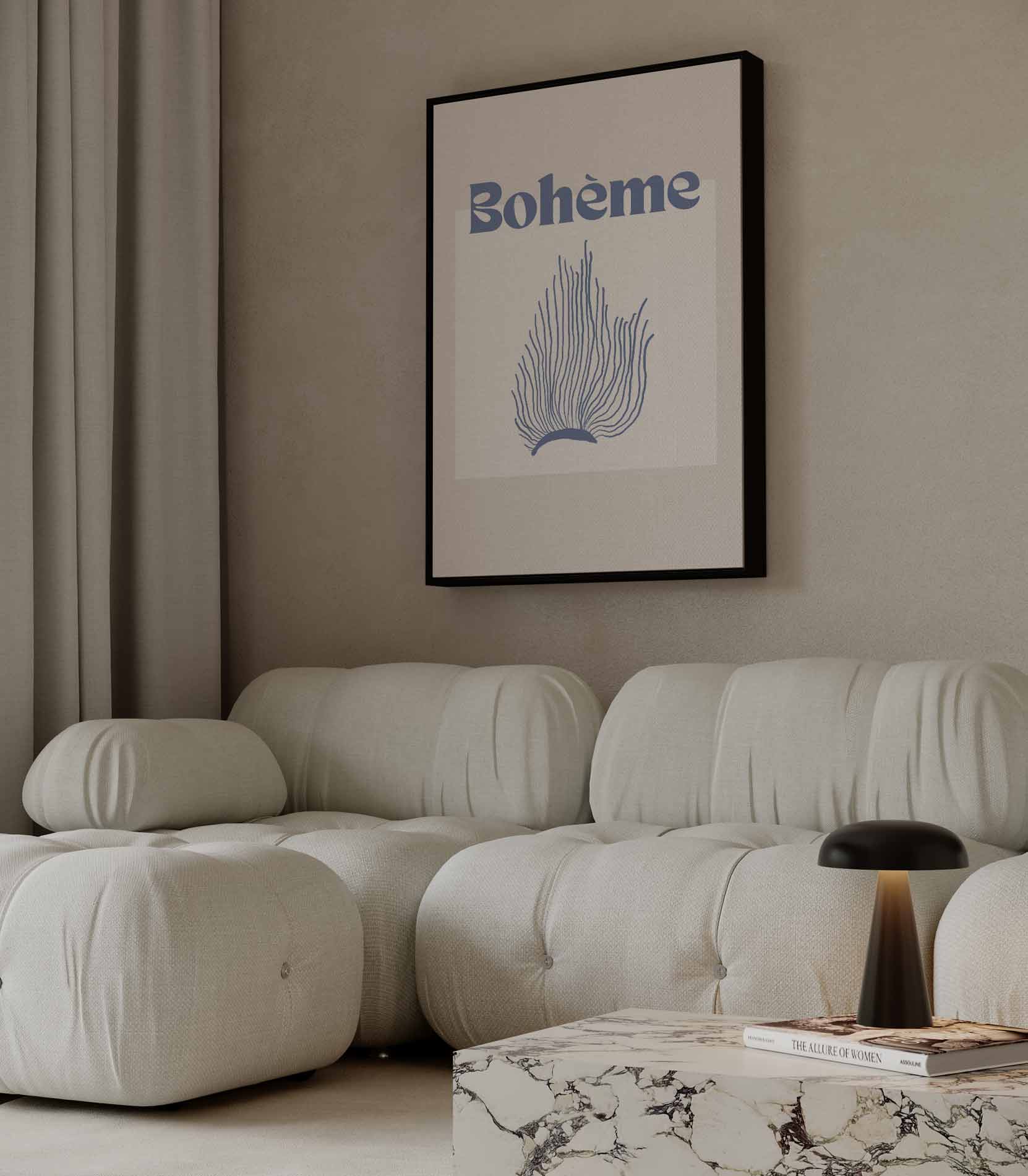 Bohemian Chic Kunstwerk-canvas-dibond-plexiglas-wanddecoratie-WallArtistic