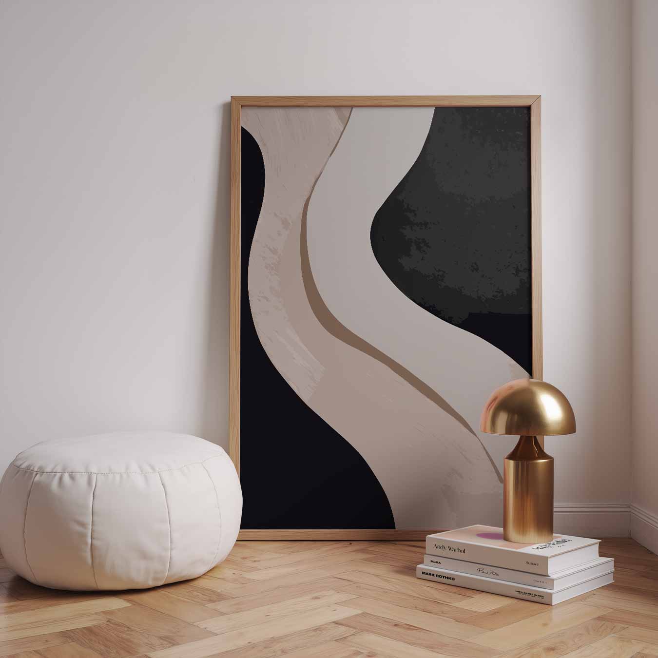 Organische Abstractie Poster-WallArtistic