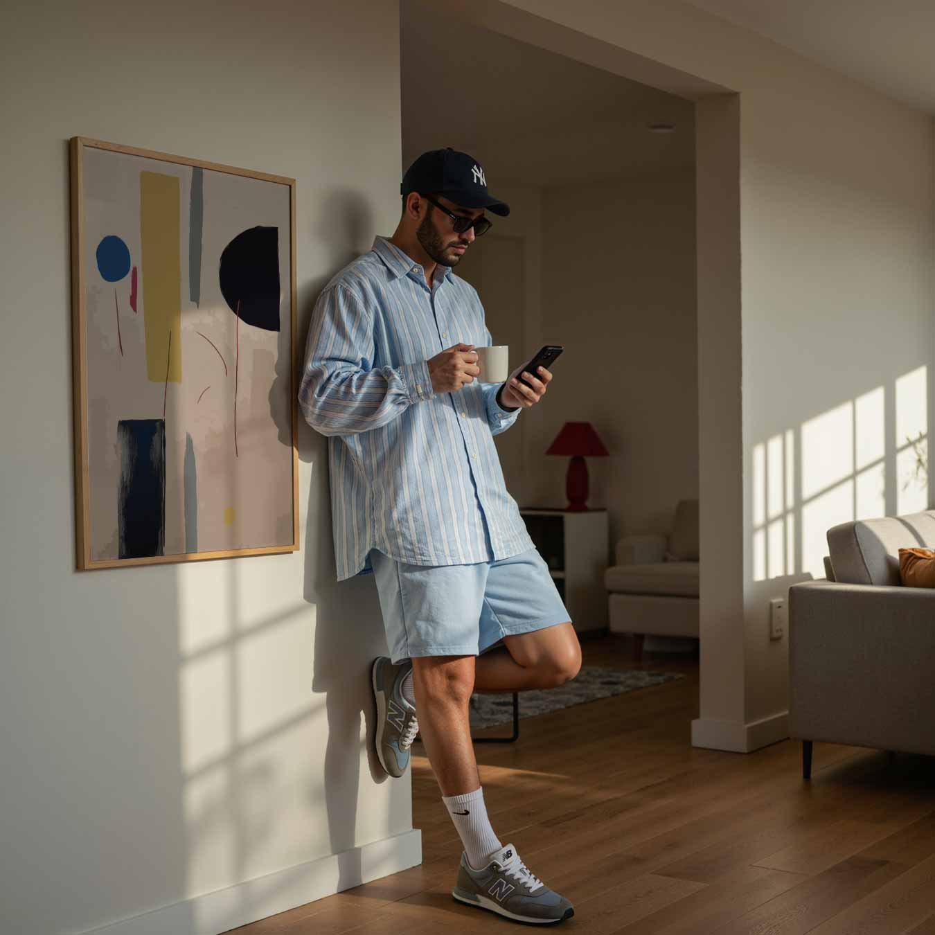 Abstracte Elegantie Poster-WallArtistic