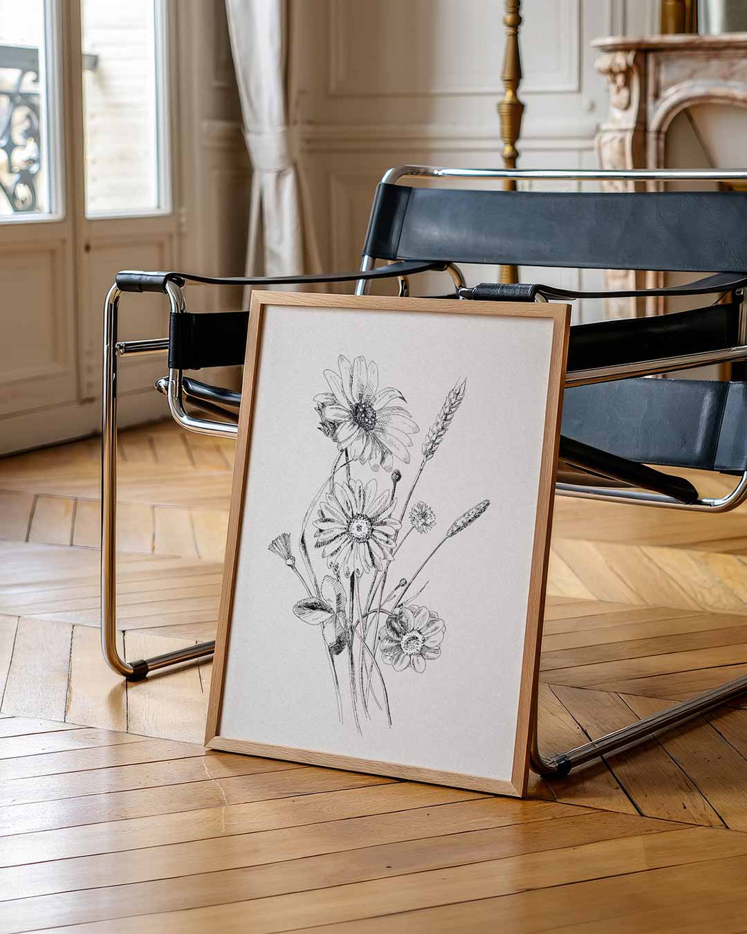Bloemen Elegantie Poster