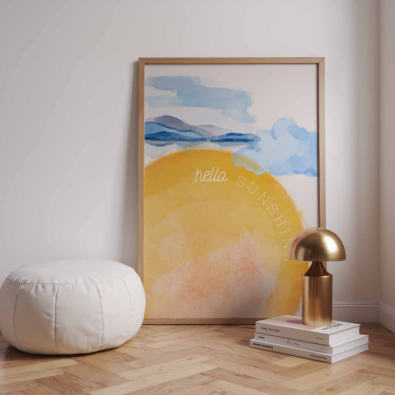 Hello Sunshine Poster-WallArtistic