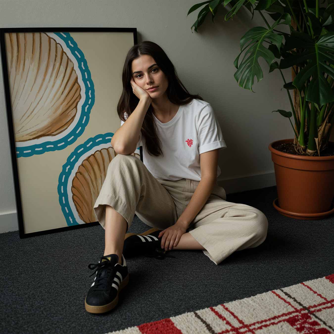 Schelpen Droom Poster-WallArtistic