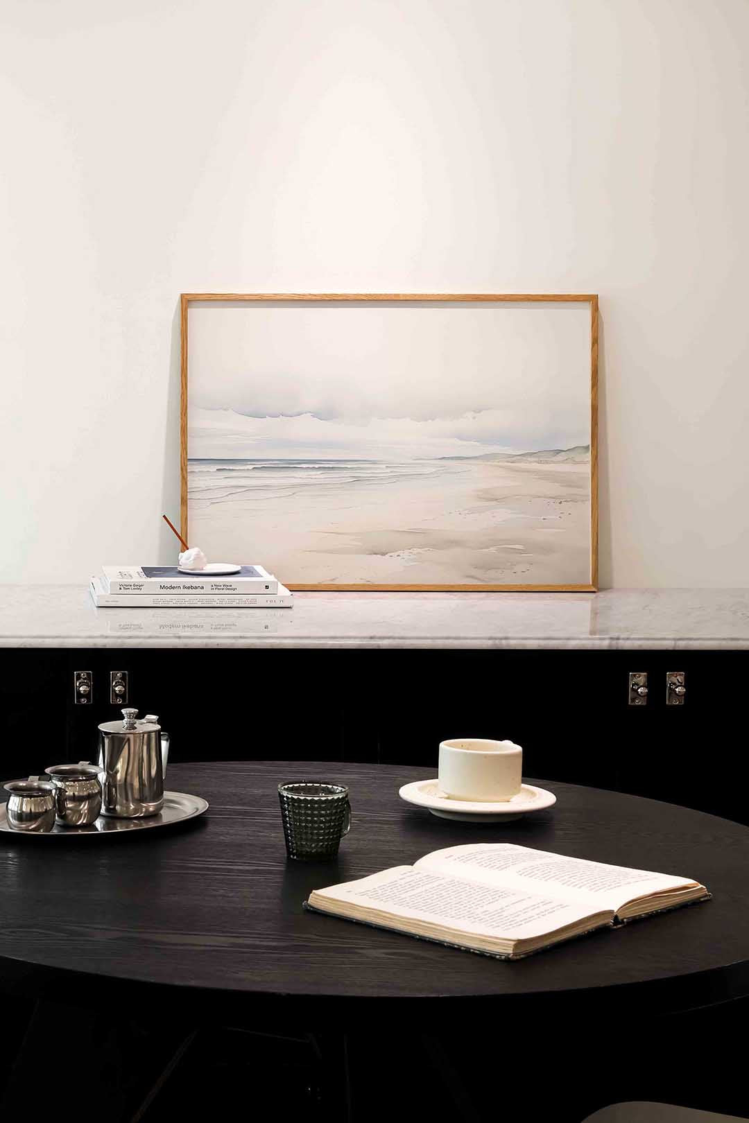 Strand en zee Poster