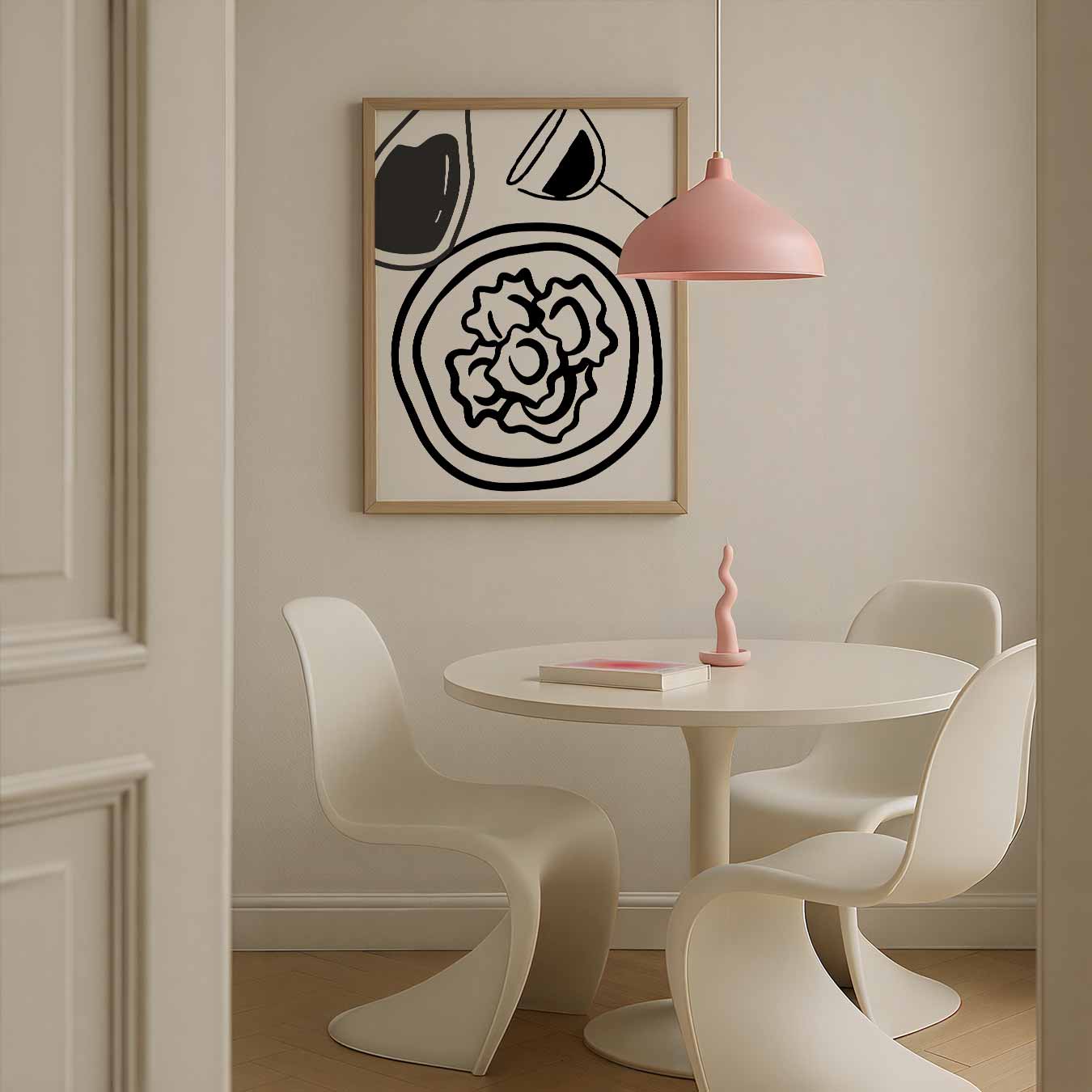 Moderne Culinaire Kunstposter