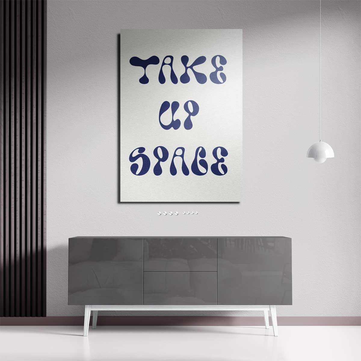 Ruimte voor Jouw Energie Kunstwerk-canvas-dibond-plexiglas-wanddecoratie-WallArtistic