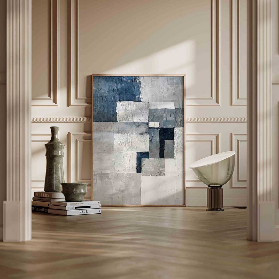 Abstracte rechthoeken Poster