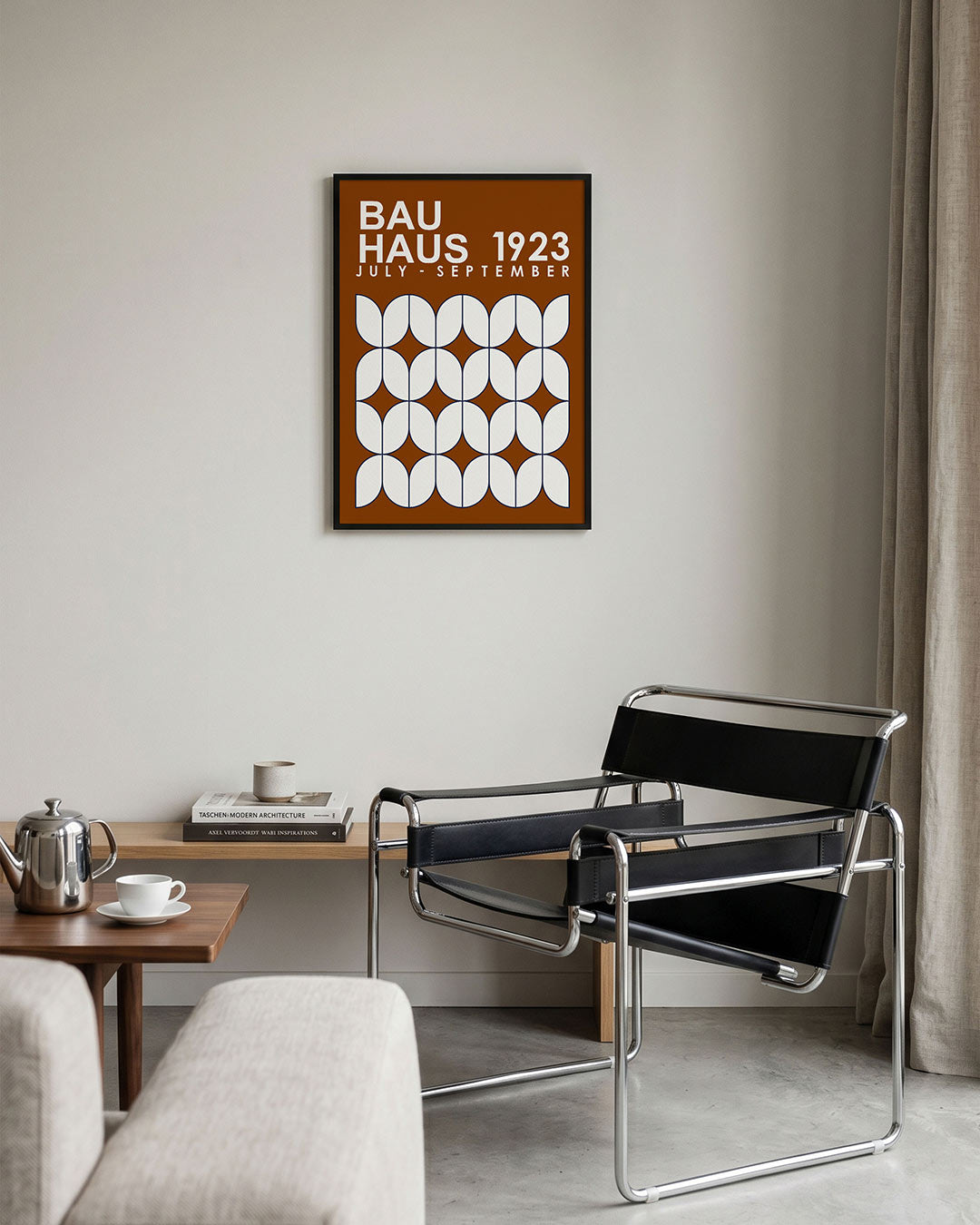Vormritme en kleur Poster