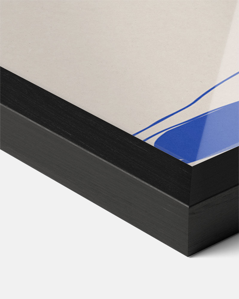 Moderne Bloemen en Wijn Illustratie Poster-WallArtistic