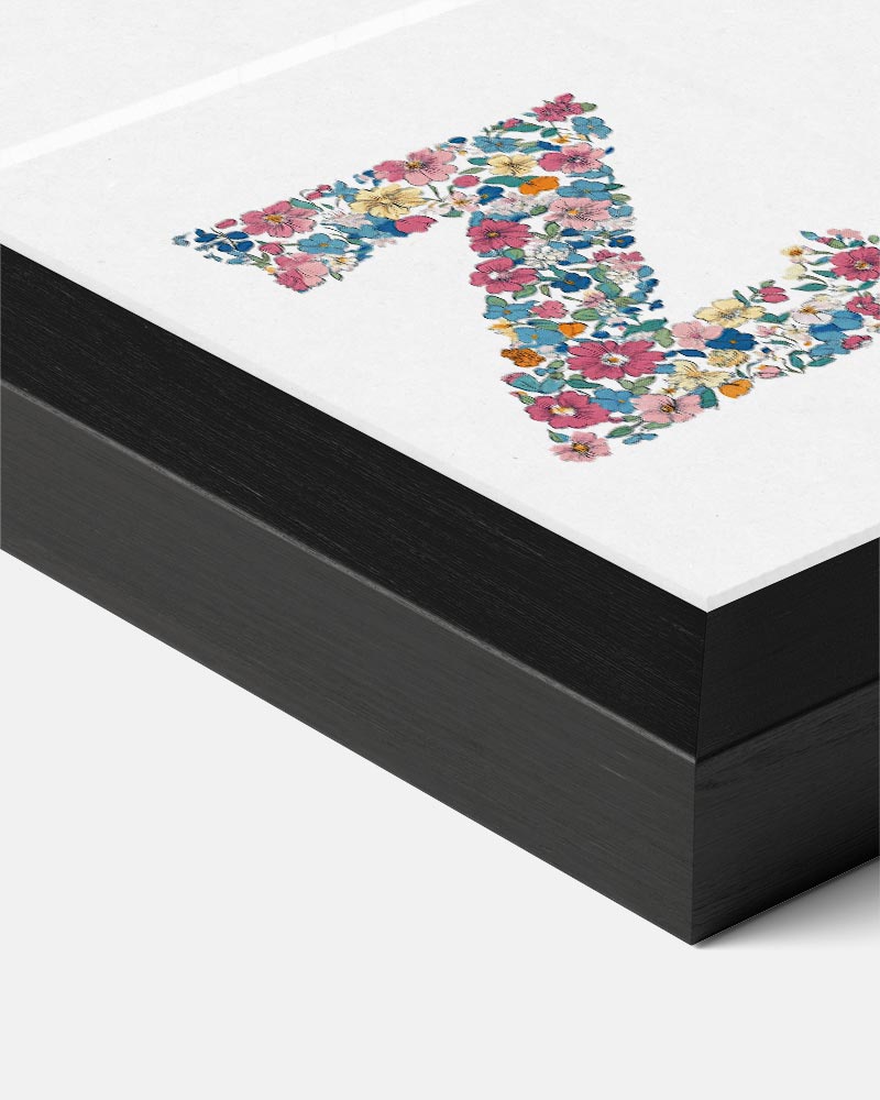 Bloemenpracht Letter Z Poster