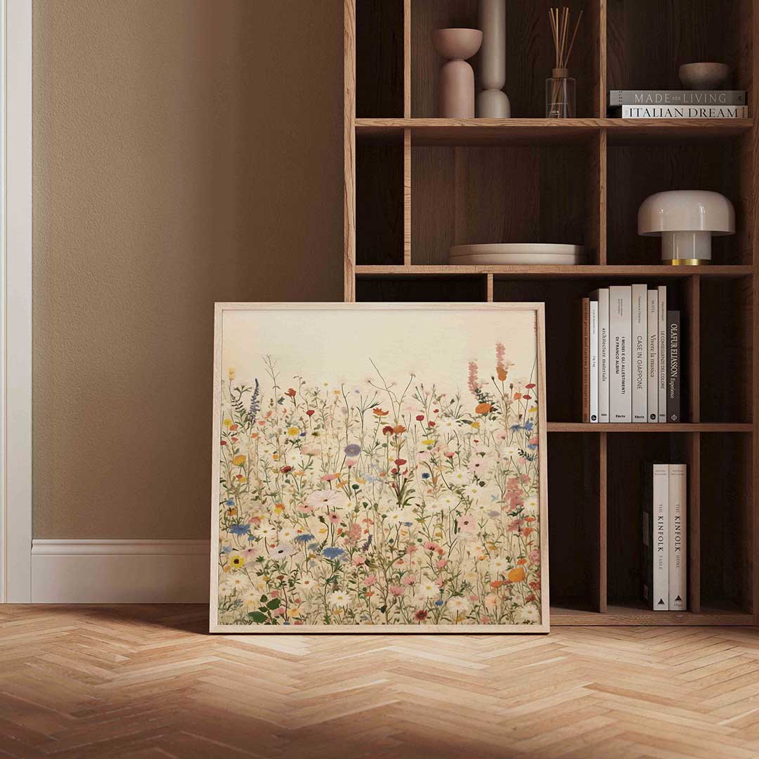 Bloemenveld Poster