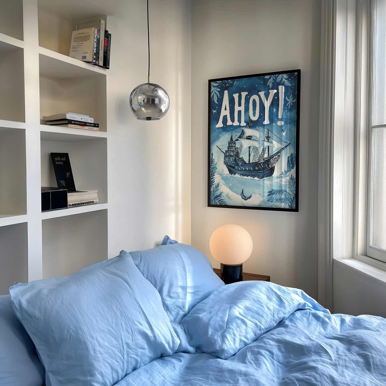 Avontuurlijke Ahoy! Poster-WallArtistic