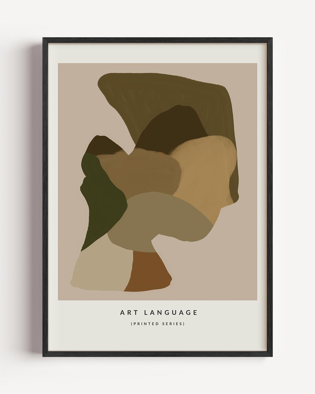 Abstracte Harmonie Poster-WallArtistic