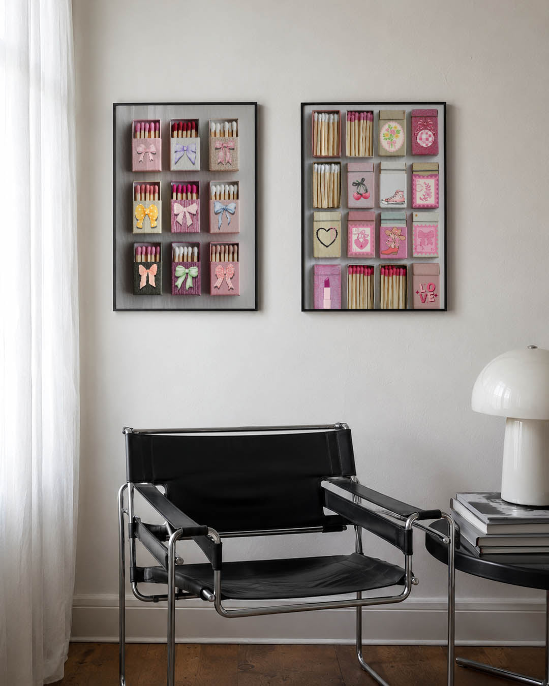 Strikjes en lucifers Posterset
