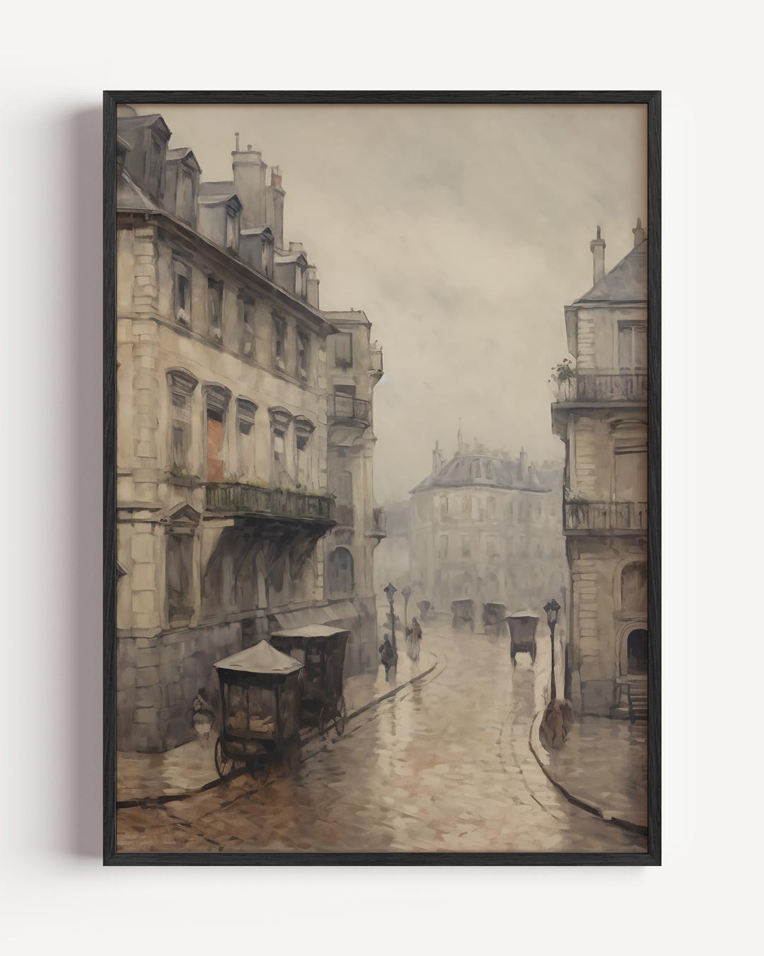 Vintage Stadsgezicht Poster-WallArtistic