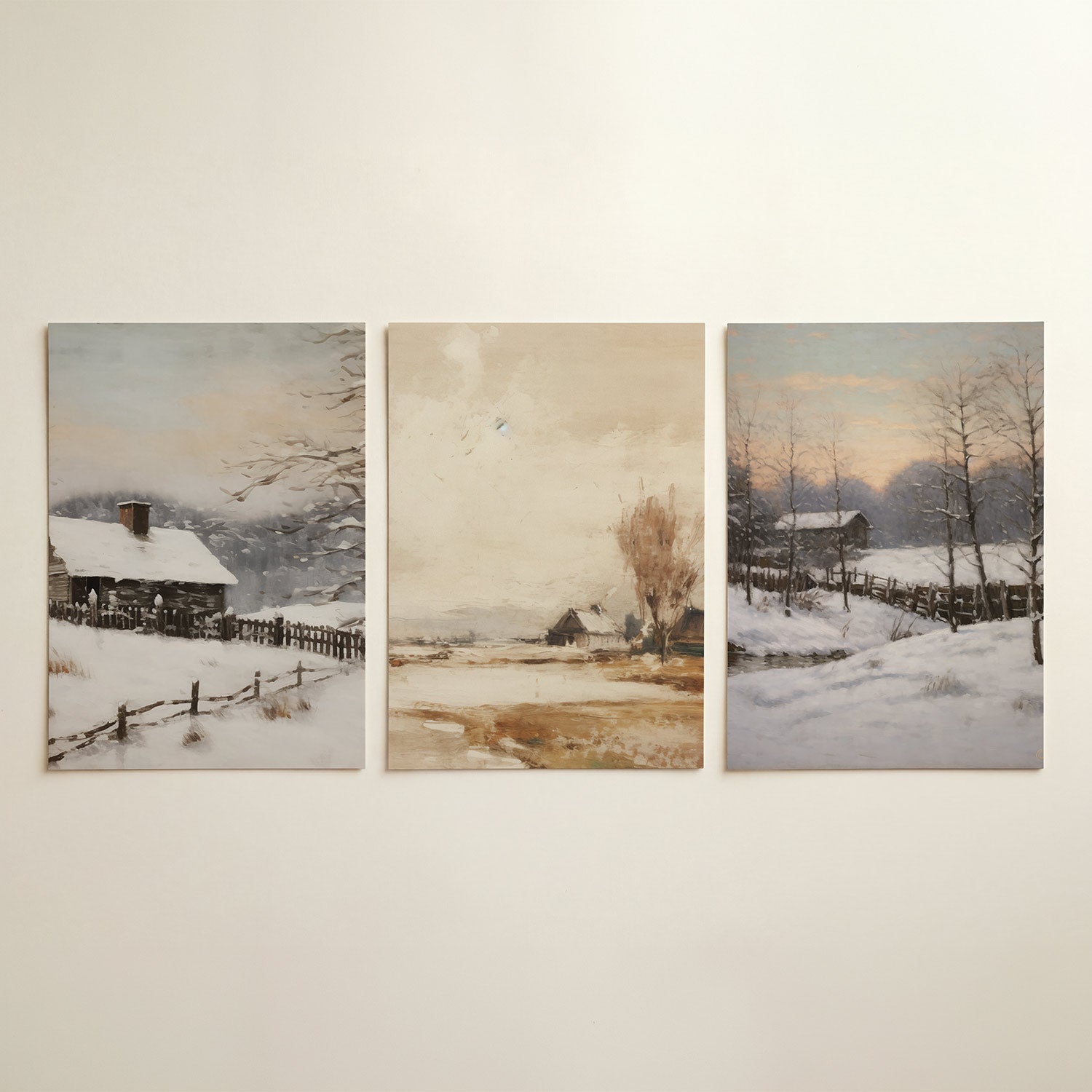 Winterse rust Posterset