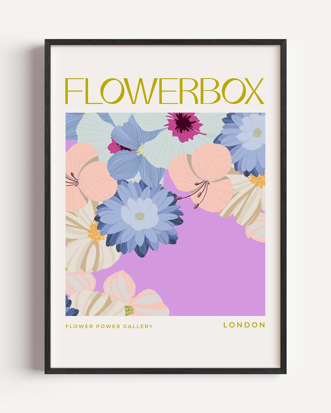 Bloemenkracht Poster-WallArtistic