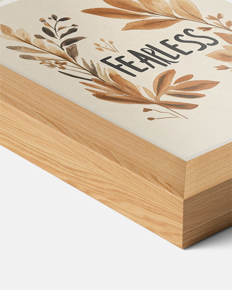 Fearless Nature Poster