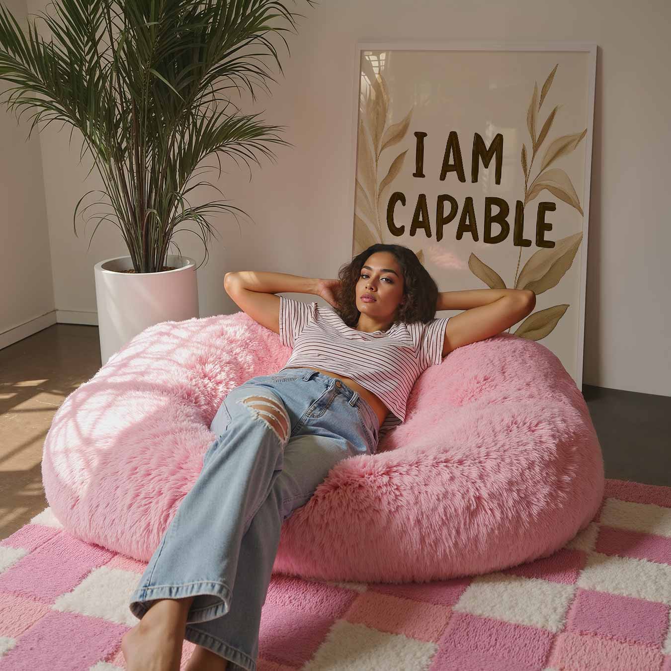 Inspirerende "I Am Capable" Poster