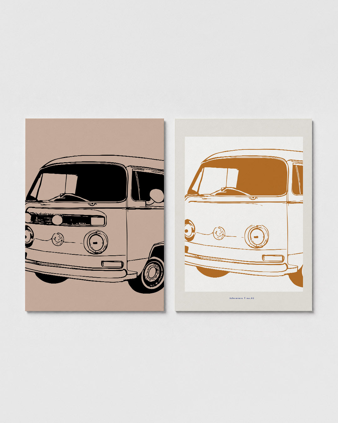 Voertuig silhouet Posterset