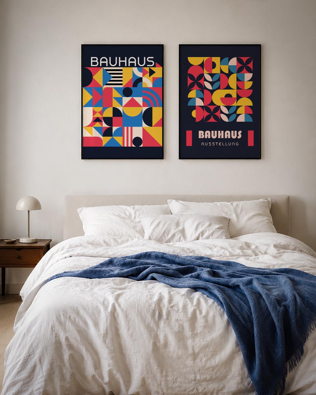 Vorm en kleurenspel Posterset
