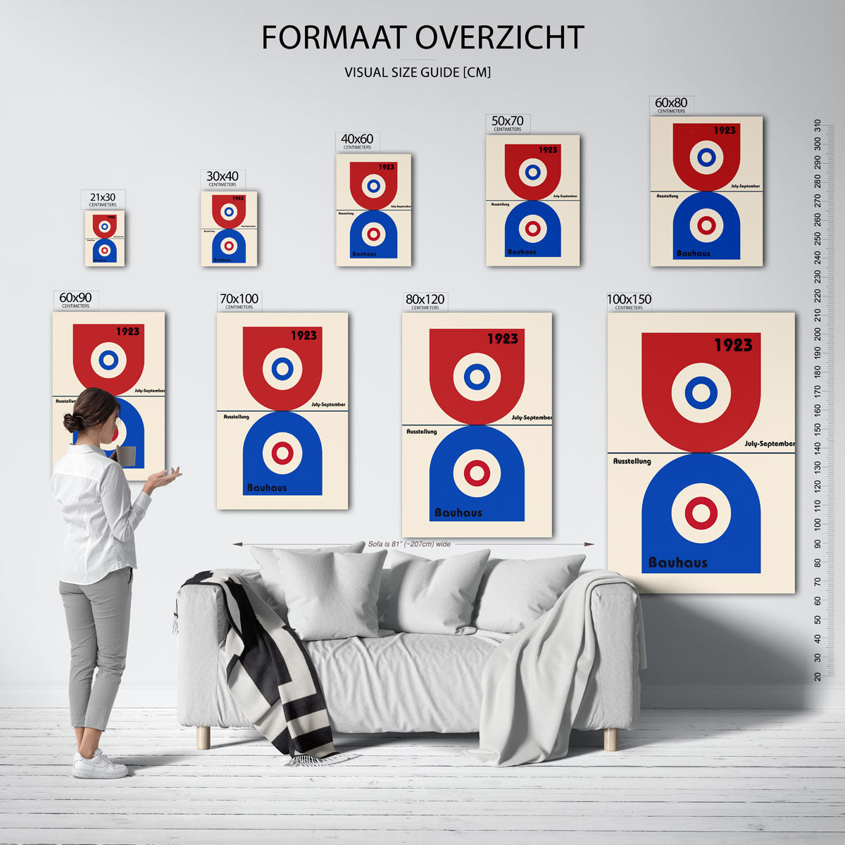 Vorm en kleur Poster