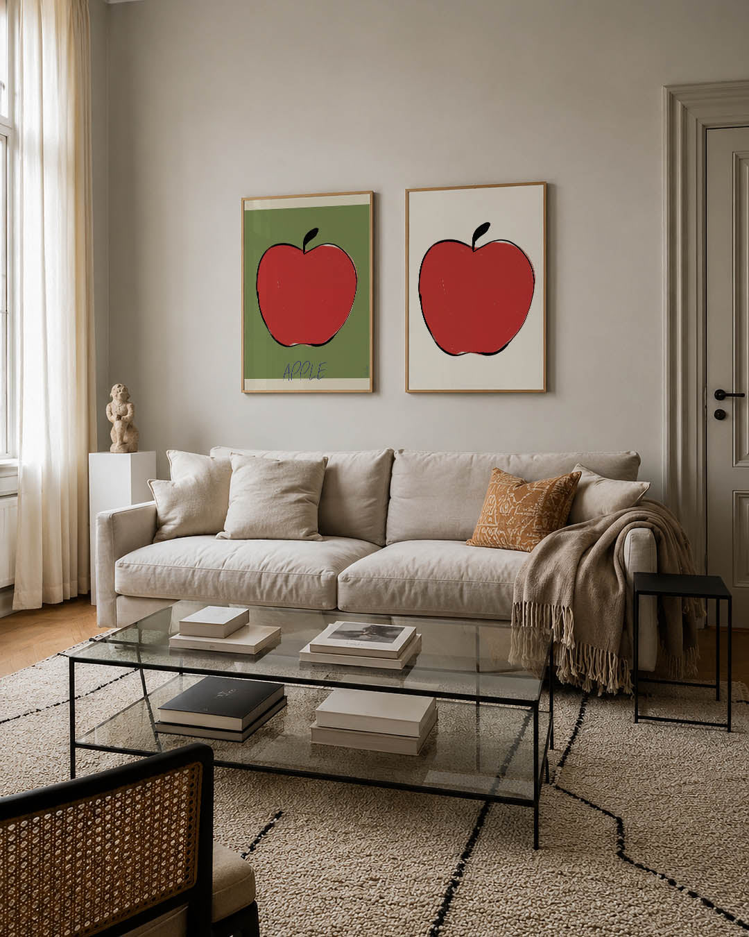 Fruitige eenvoud Posterset