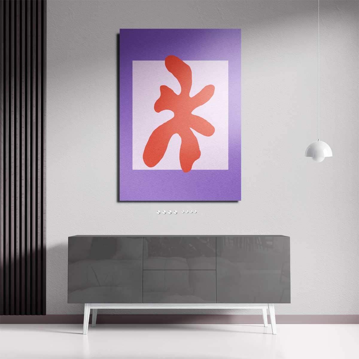Vrolijk Abstract Design Kunstwerk-canvas-dibond-plexiglas-wanddecoratie-WallArtistic