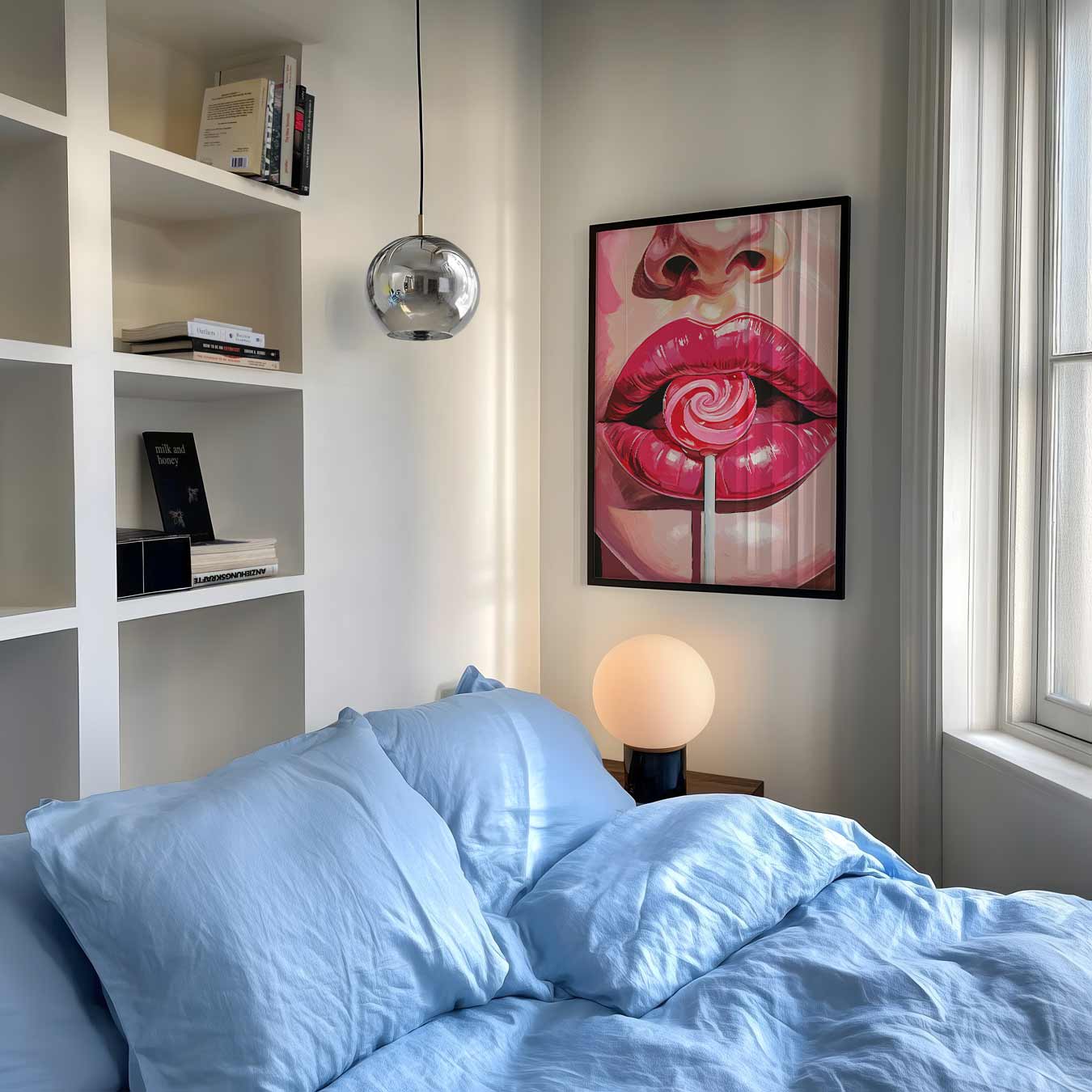 Verleidelijke Lippen Poster