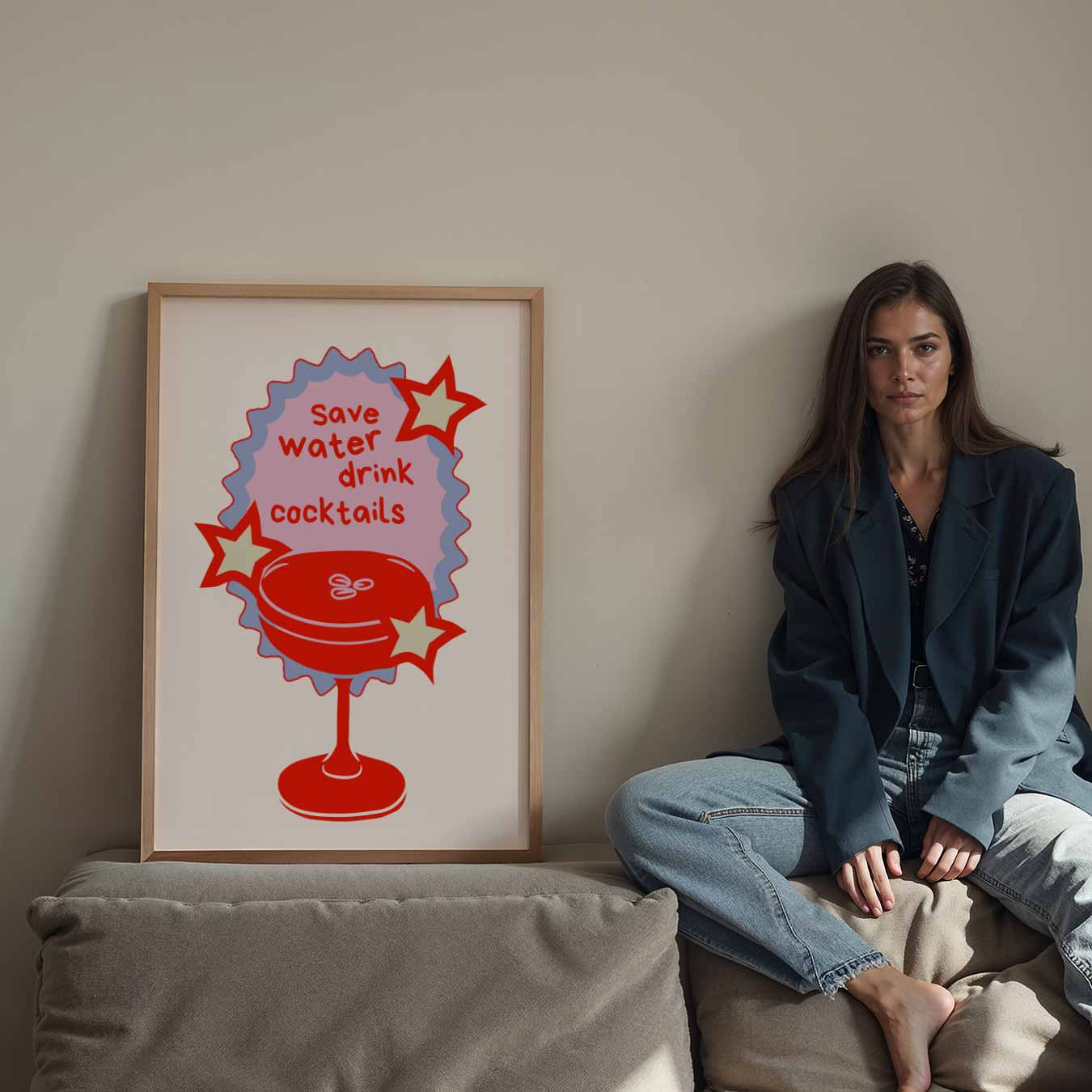 Cocktailtijd Plezierspread Poster