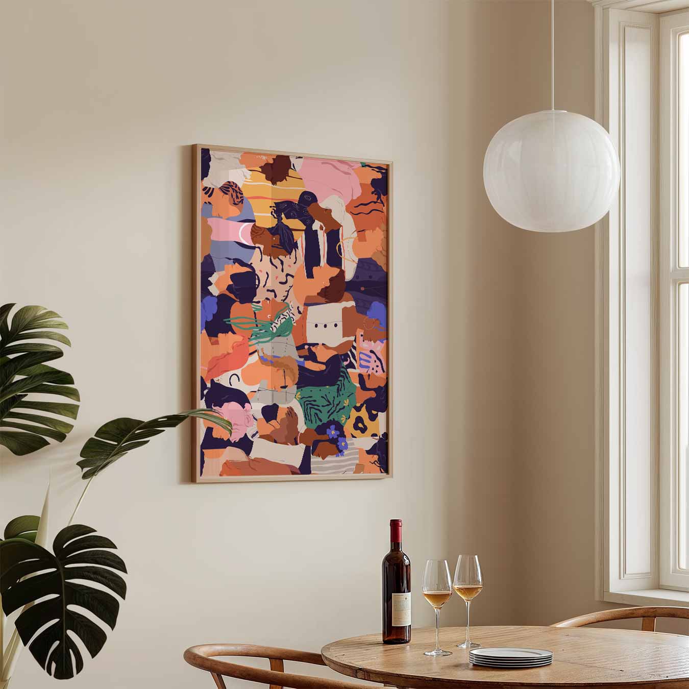 Vrolijke Karakters Poster