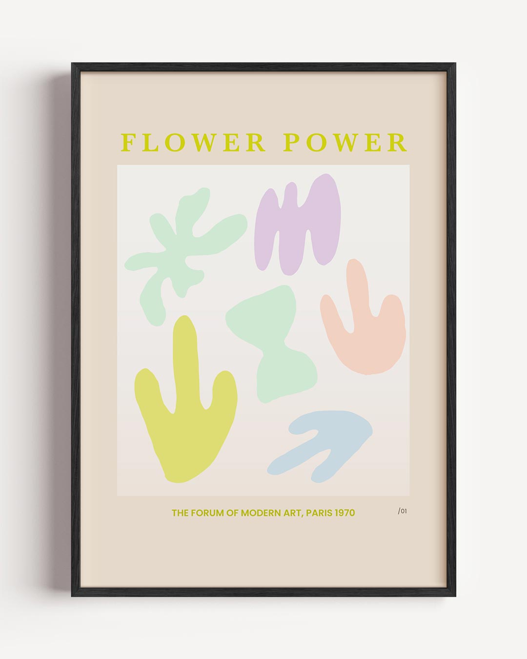Flower Power Kunstposter-WallArtistic