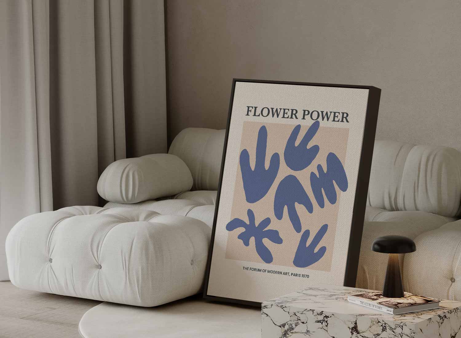 Flower Power Kunstposter