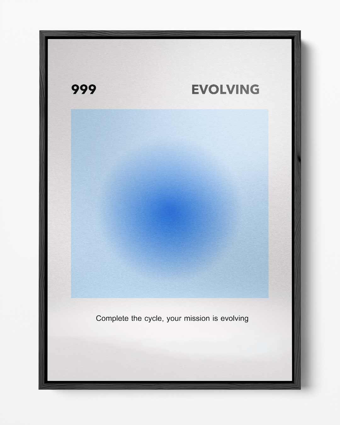 Evoluerend Blauw Kunstwerk-canvas-dibond-plexiglas-wanddecoratie-WallArtistic