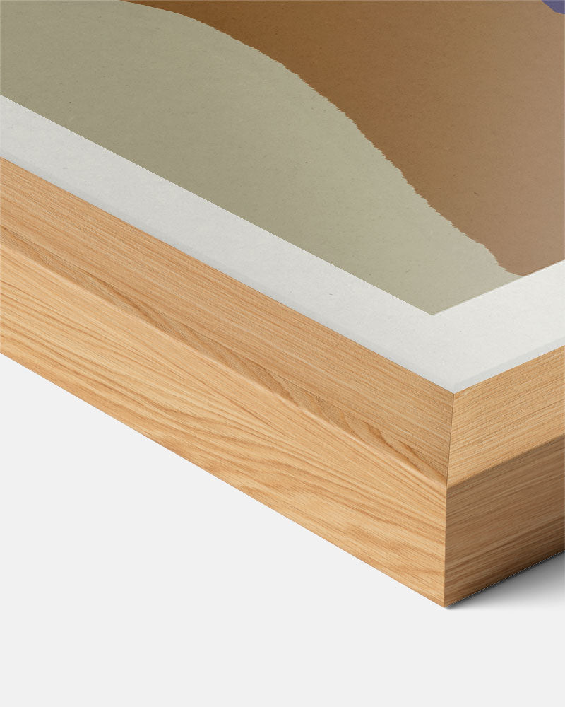 Abstracte Natuurlijke Vorm Poster-WallArtistic