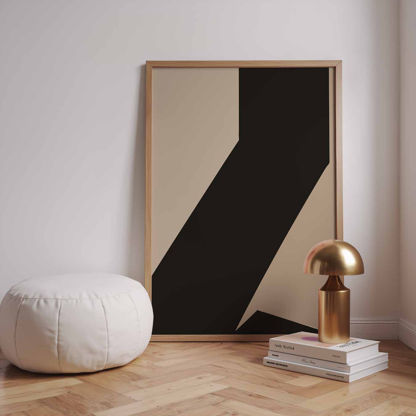 Moderne Geometrische Kunstposter