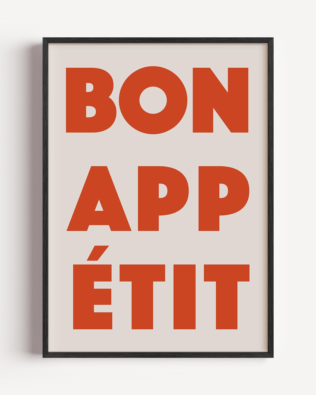 Bon Appétit Keukenposter-WallArtistic