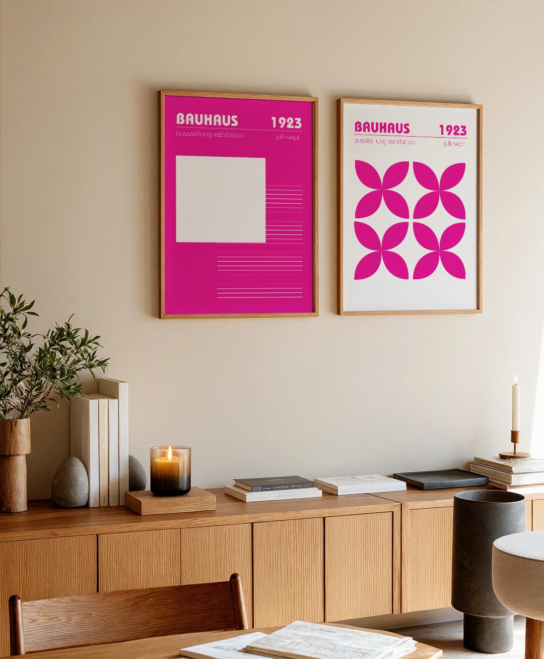 Kleur en lijnen Posterset