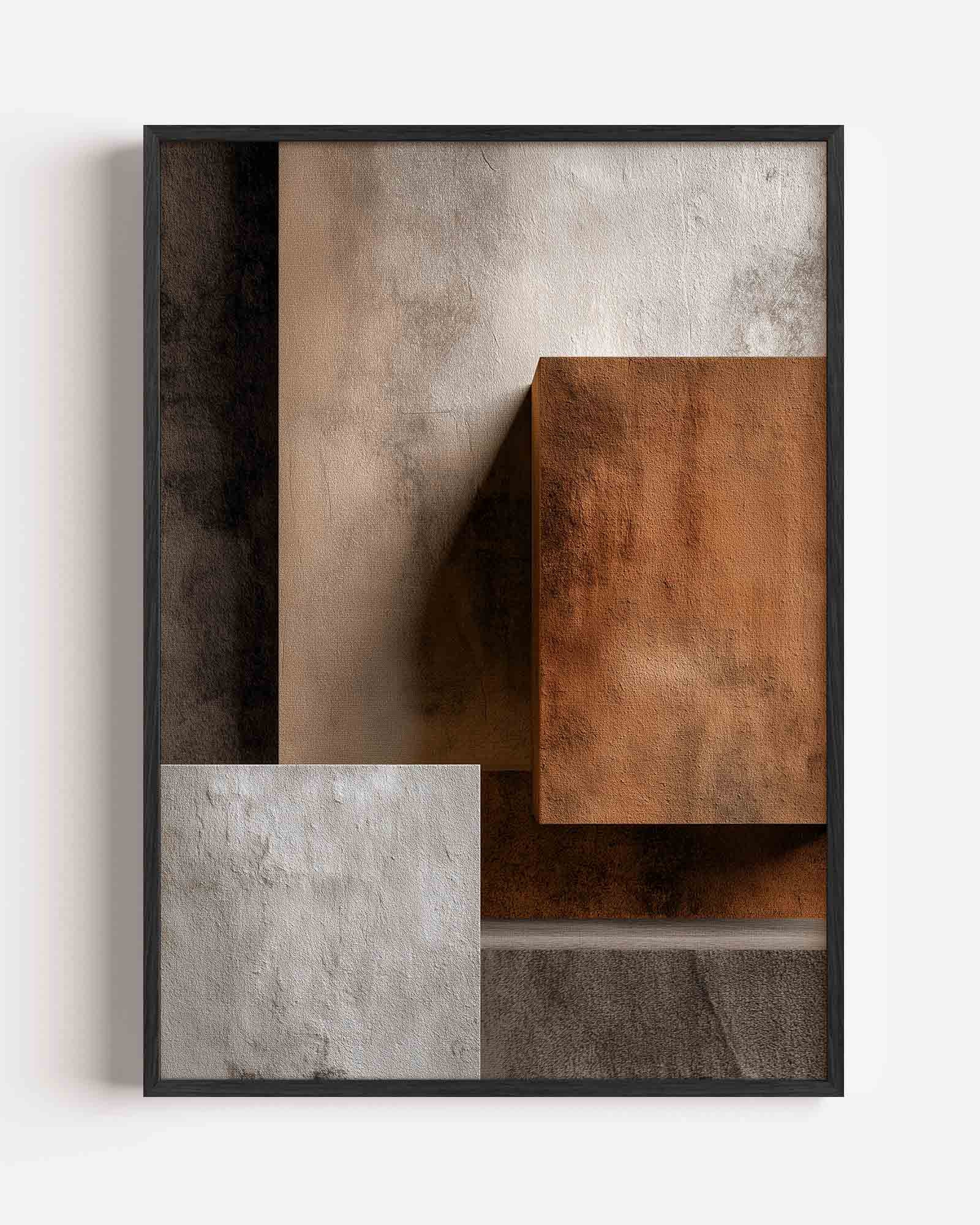 Abstracte textuur Poster