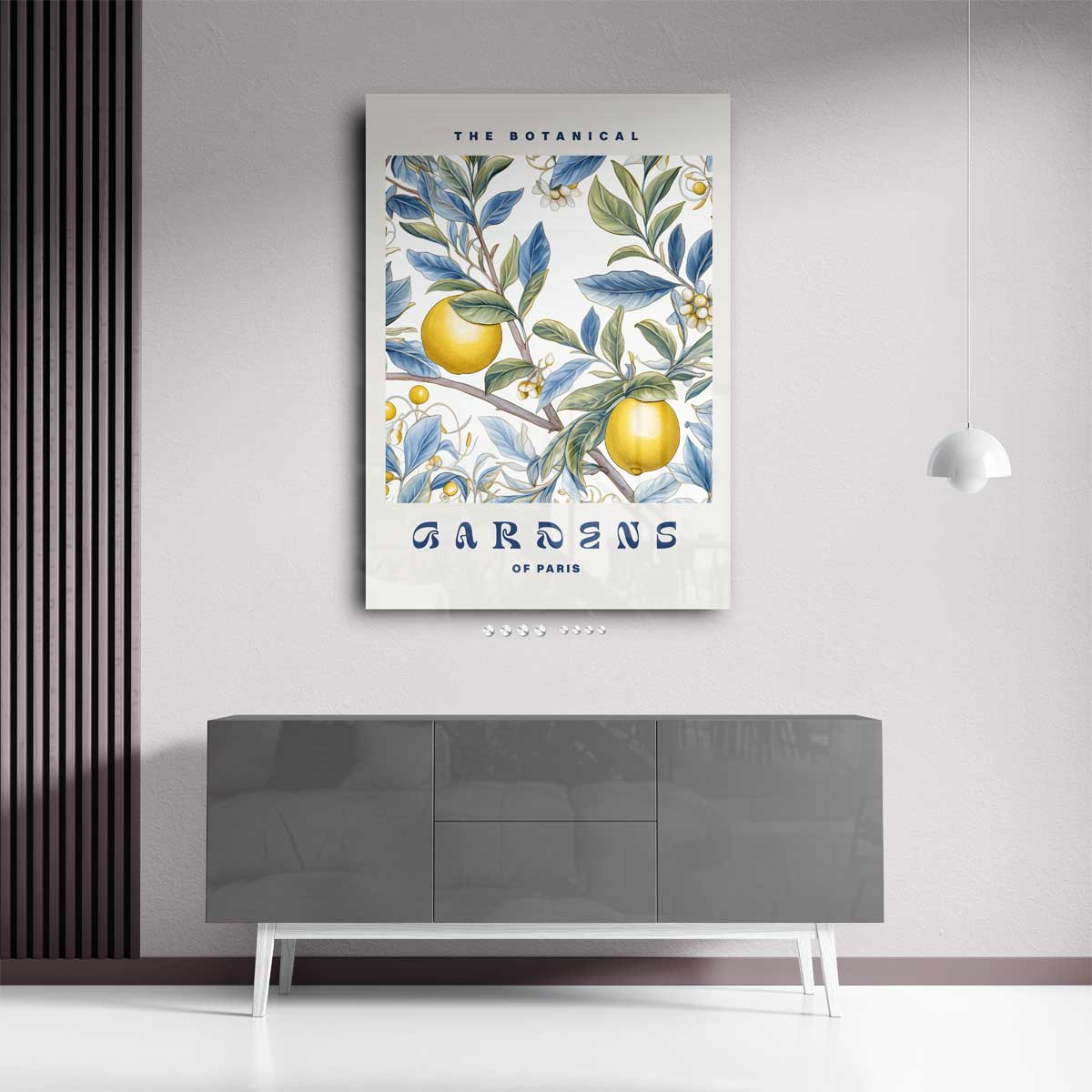 Botanische Tuinen van Parijs Kunstwerk-canvas-dibond-plexiglas-wanddecoratie-WallArtistic