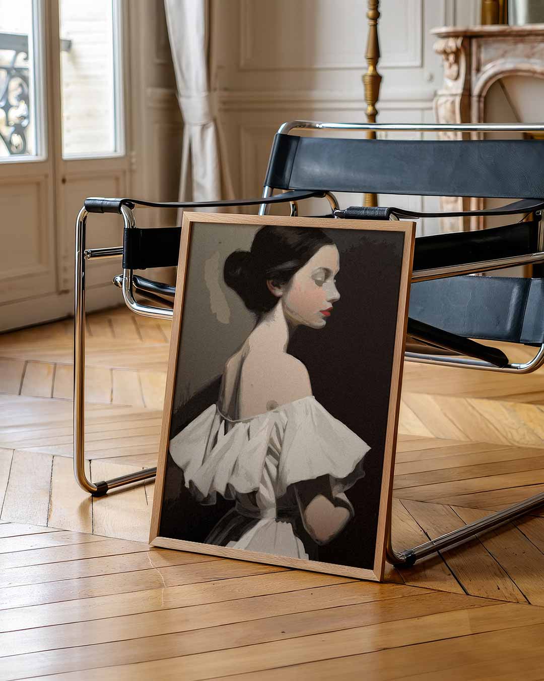 Elegante Vrouwelijke Schoonheid Poster