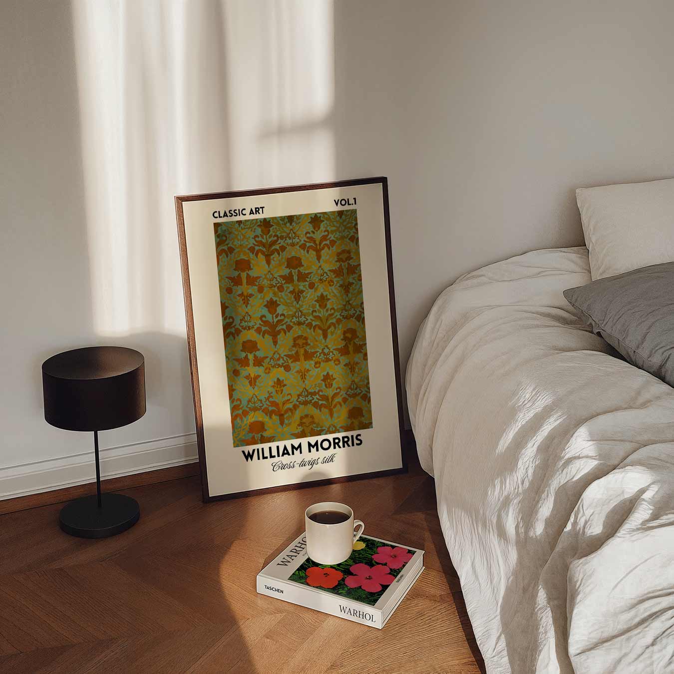 William Morris Bloemenpatroon Poster