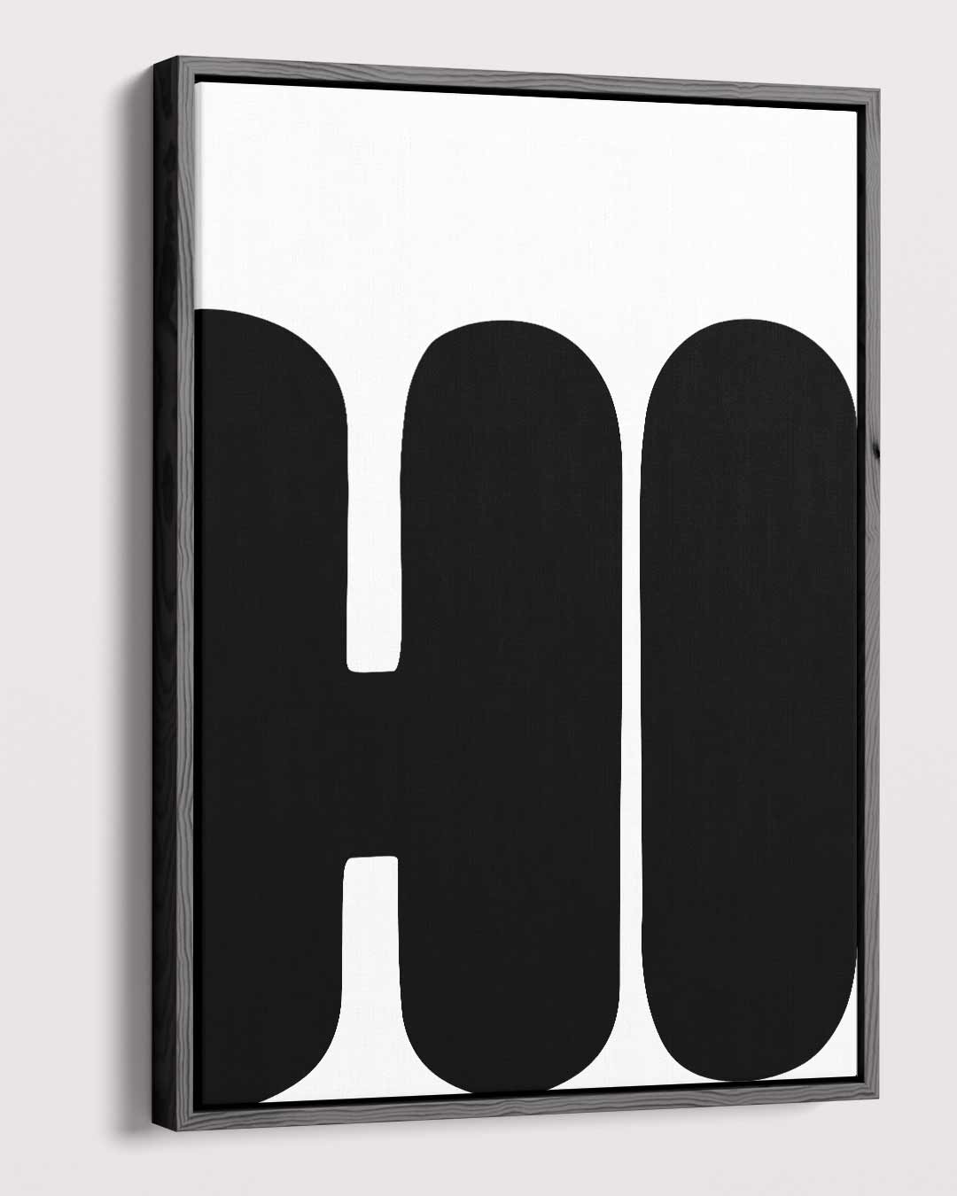 Moderne Typografie Kunstwerk-canvas-dibond-plexiglas-wanddecoratie-WallArtistic