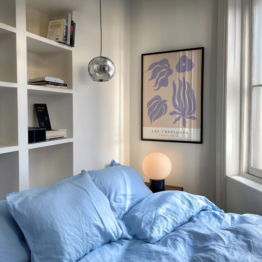Les Tropiques Artistieke Bladeren Poster-WallArtistic