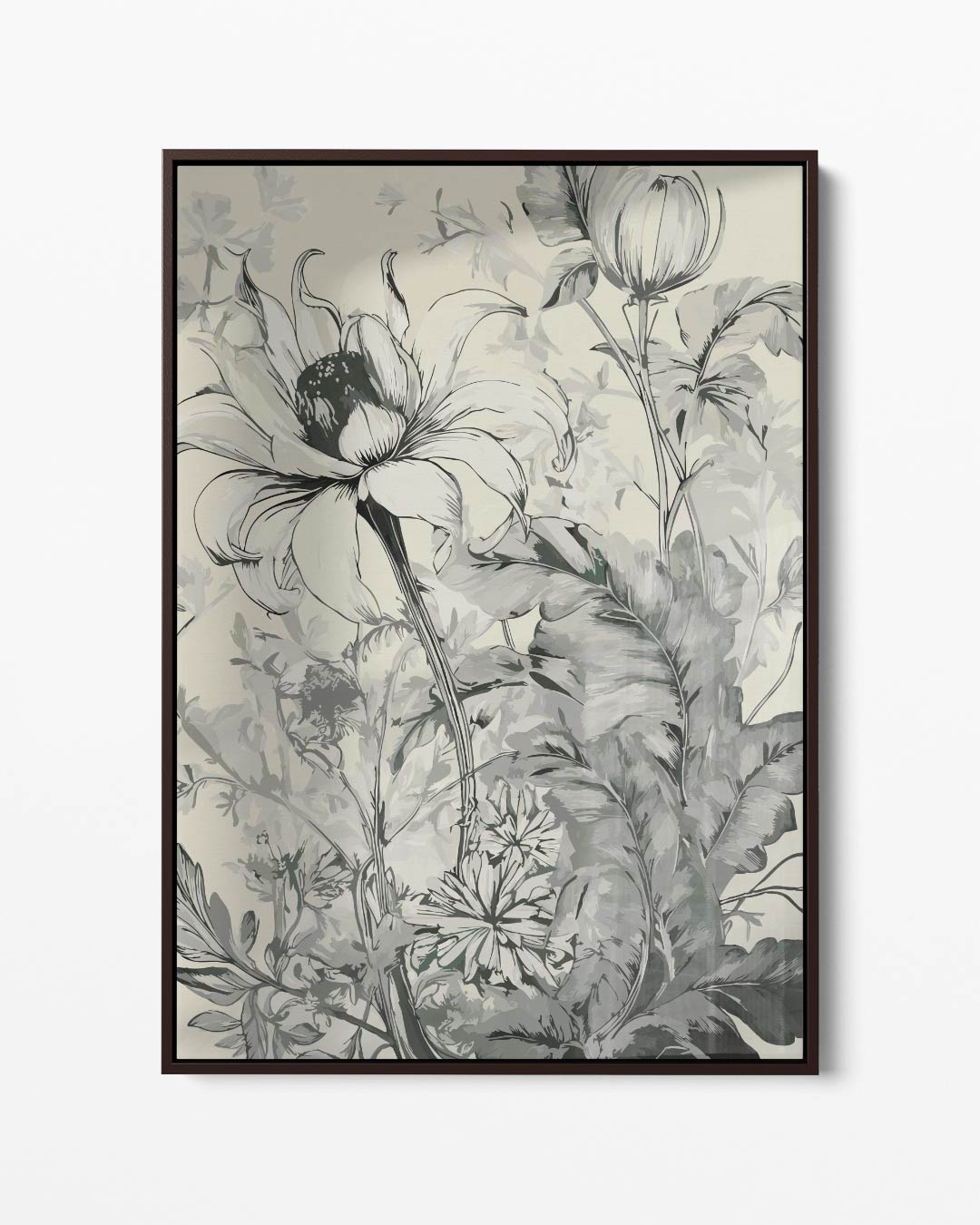 Botanische Bloemenpracht Kunstwerk-canvas-dibond-plexiglas-wanddecoratie-WallArtistic