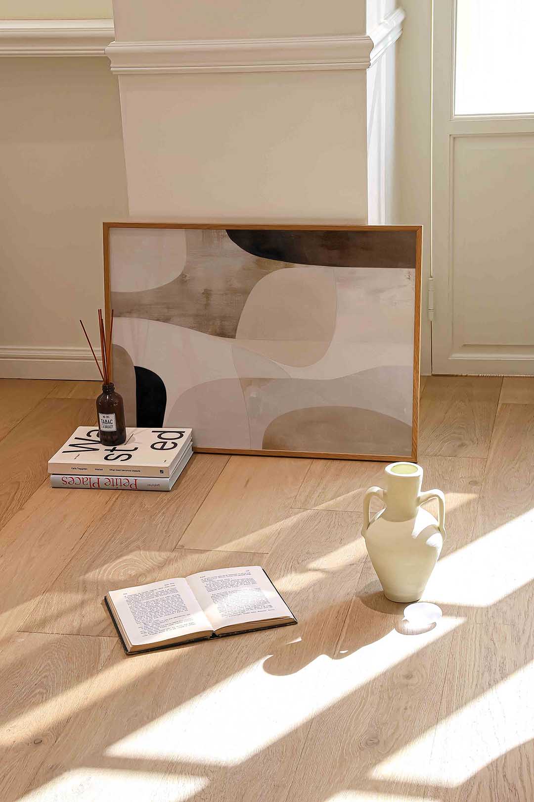 Abstracte vormen Poster