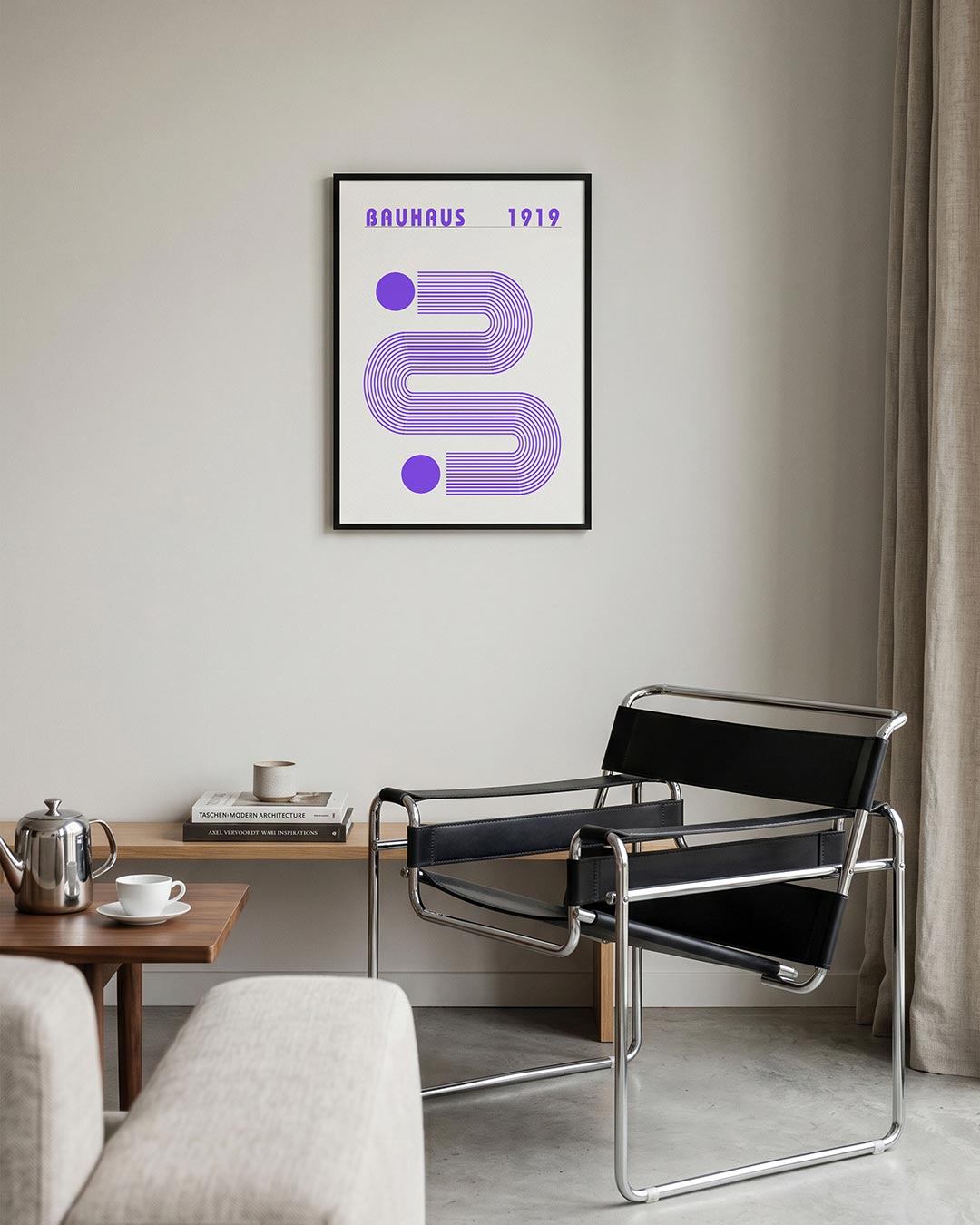Lijnen en vlakken Poster