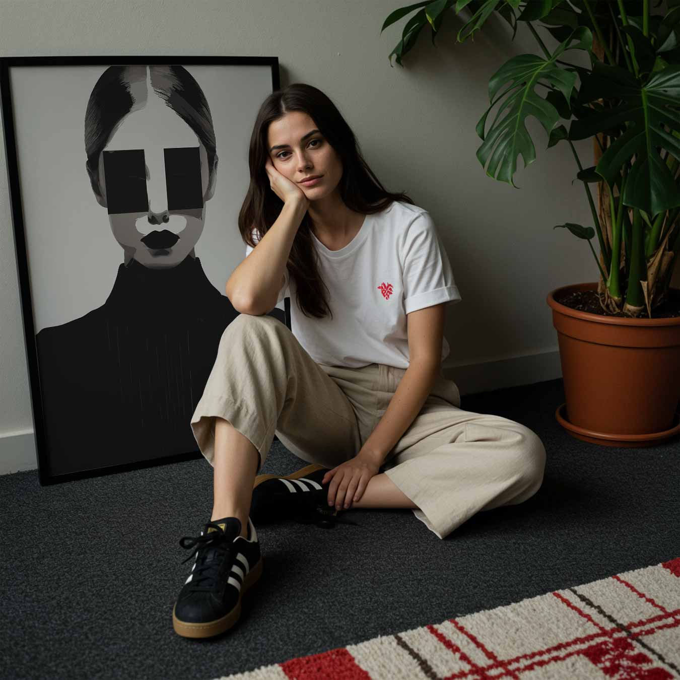 Moderne Mystieke Vrouwenposter-WallArtistic