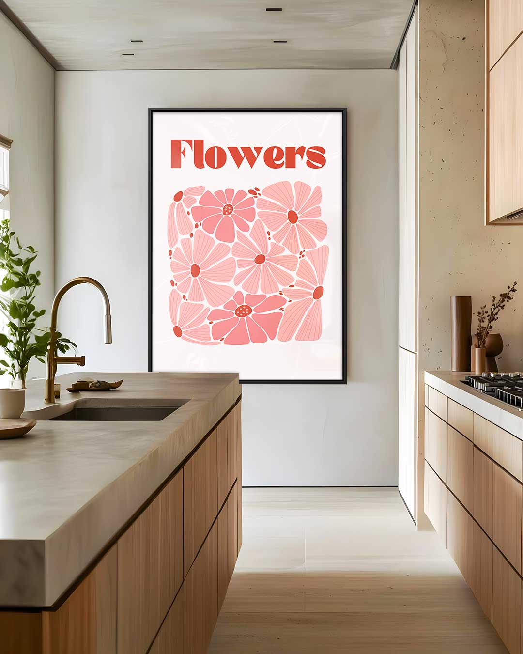 Bloemenpracht Kunstwerk-canvas-dibond-plexiglas-wanddecoratie-WallArtistic