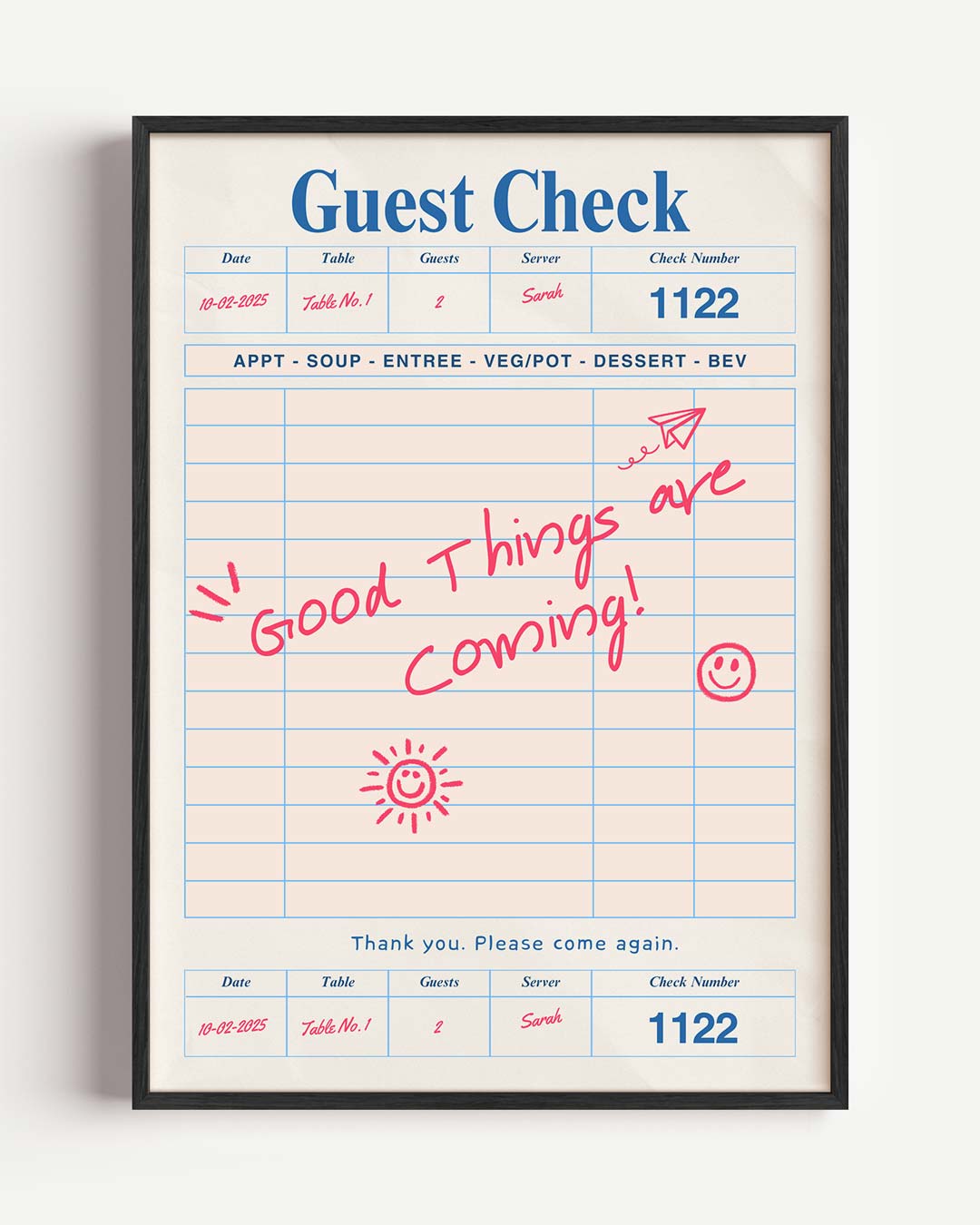 Optimistische Toekomst Poster-WallArtistic