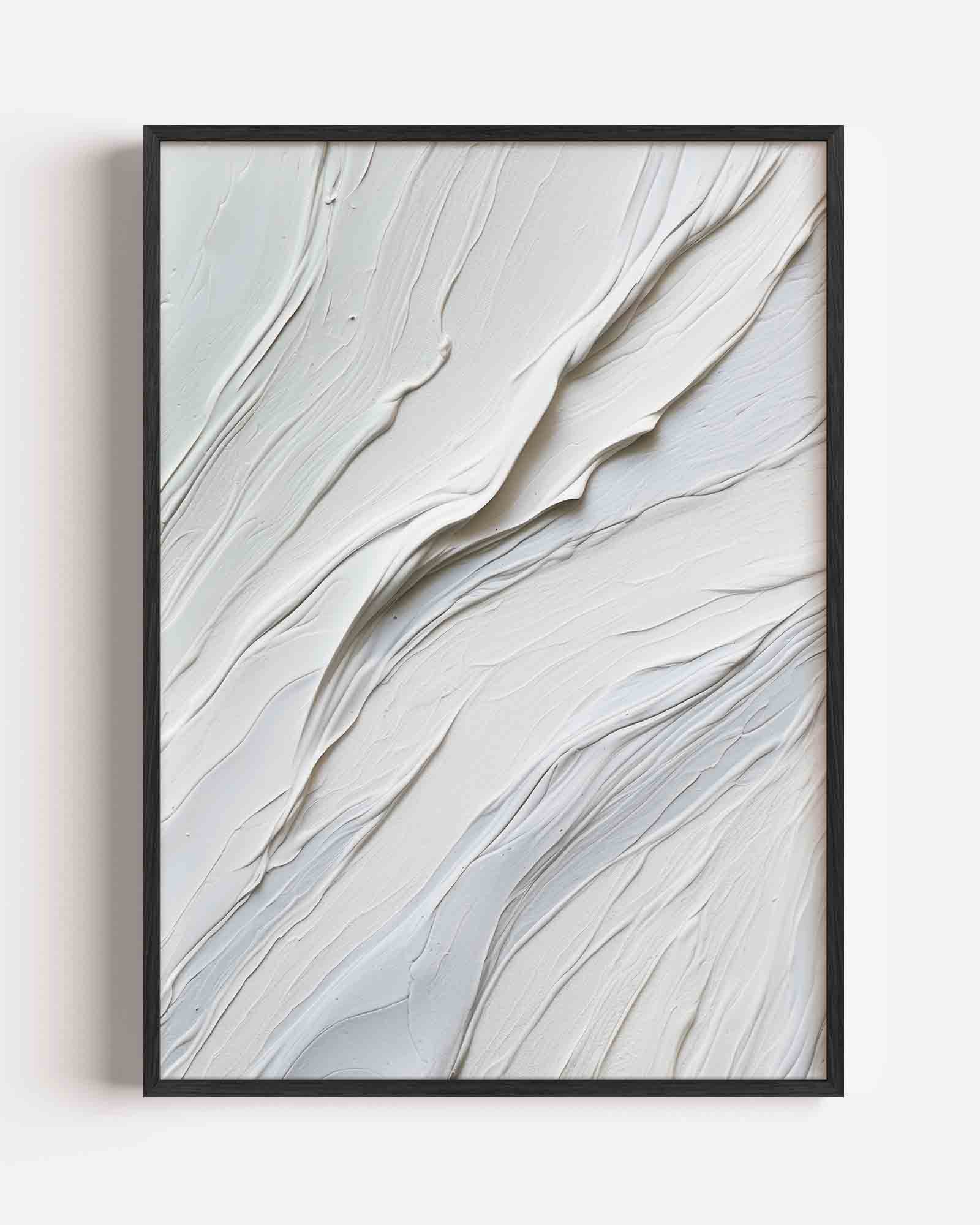 Witte textuur Poster